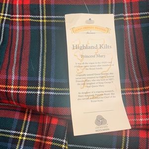 Highland kilt Princess Mary Tartan